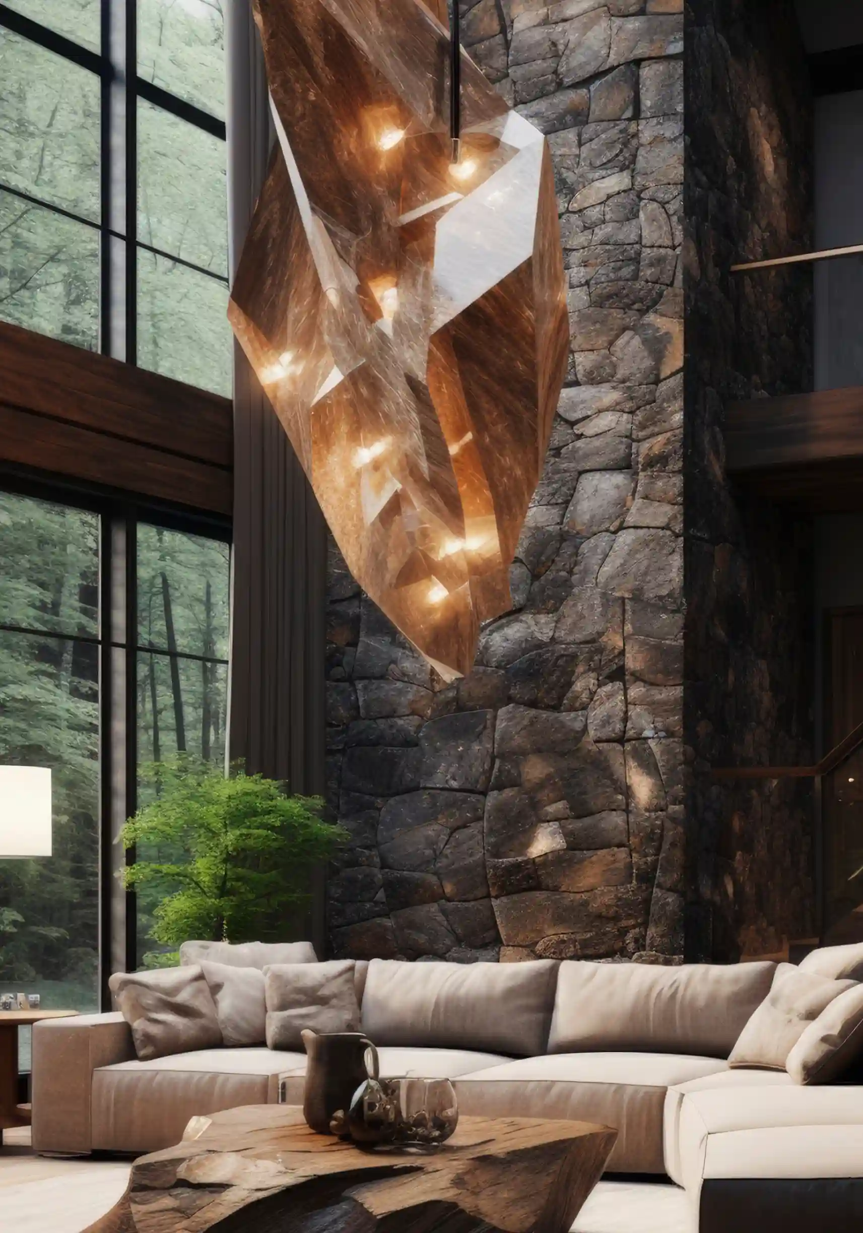 industrial rustic Interior Design