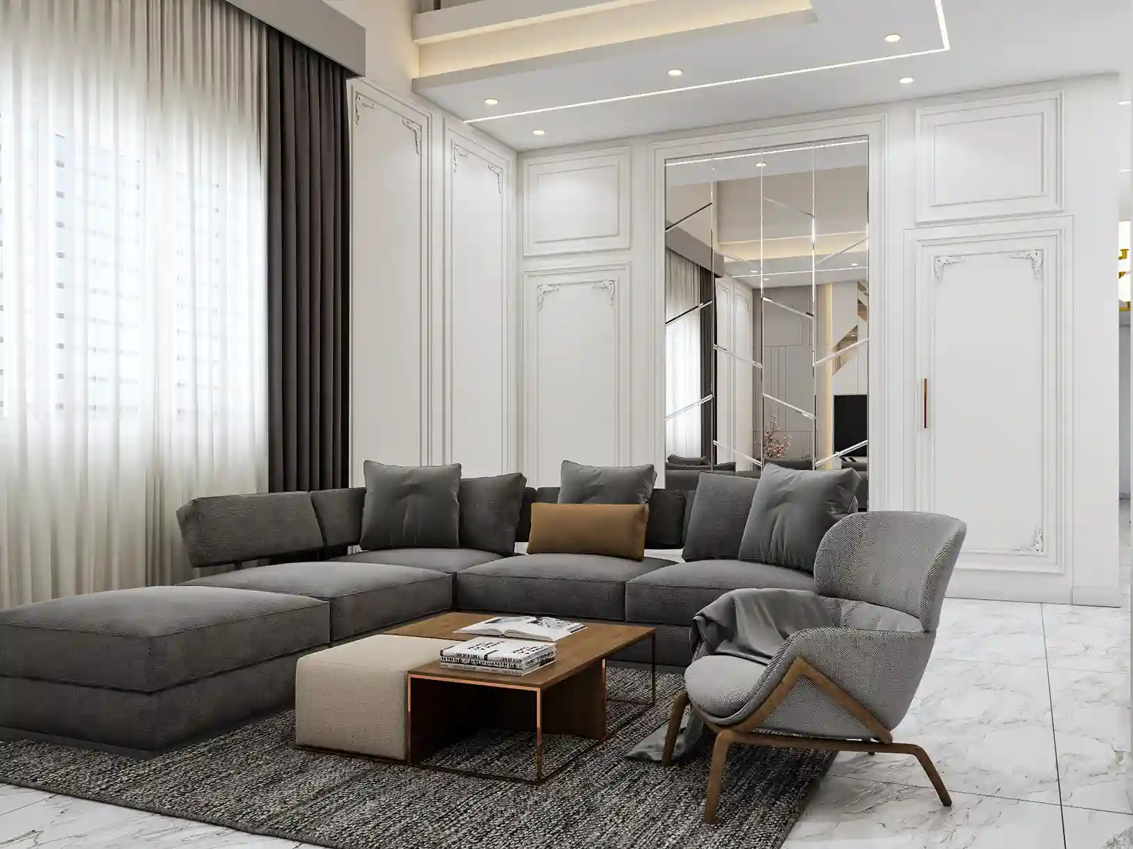 Modern Villa Interior