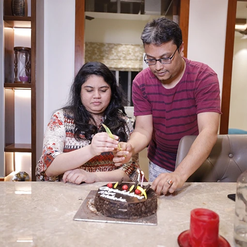 Artful studio corner